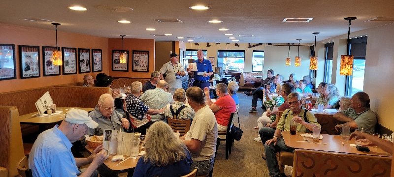 J u l y   L I H A C   M e e t i n g   G i v i n g   C h e c k   T o   B a r r y   R i c h a r d   