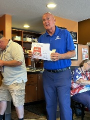 July LIHAC Meeting Giving Check To Barry Richard